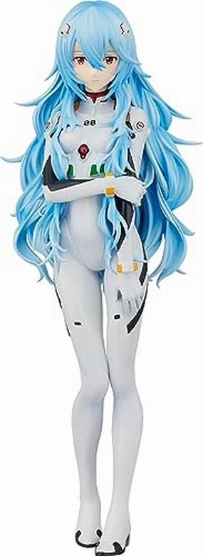 Award winning POP UP PARADE "Rebuild of Evangelion" Ayanami Rei Long Hair Ver. XL Size