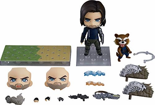 Artisan Partnership Veteran Designer Rocket Raccoon & Winter Soldier (Infinity Edition, DX Ver. version) Nendoroid (#1127-DX) Avengers: Infinity War - (Good Smile Company)