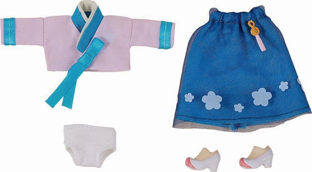 Nendoroid Doll Outfit Set World Tour Korea - Girl (Blue) Gender Neutral