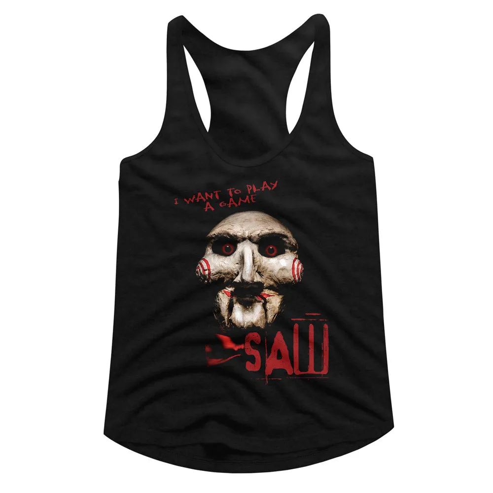 Ghoulish Displays SAW I WANT TO PLAY TANK