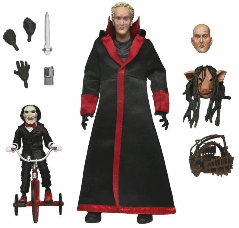 Saw Ultimate Jigsaw Killer (Black Robe) Action Figure Mystical Designs Monster Supplies