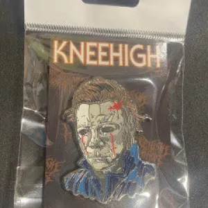 Scary Supplies Kneehigh Horror Pin - Michael Myers Blood Tears
