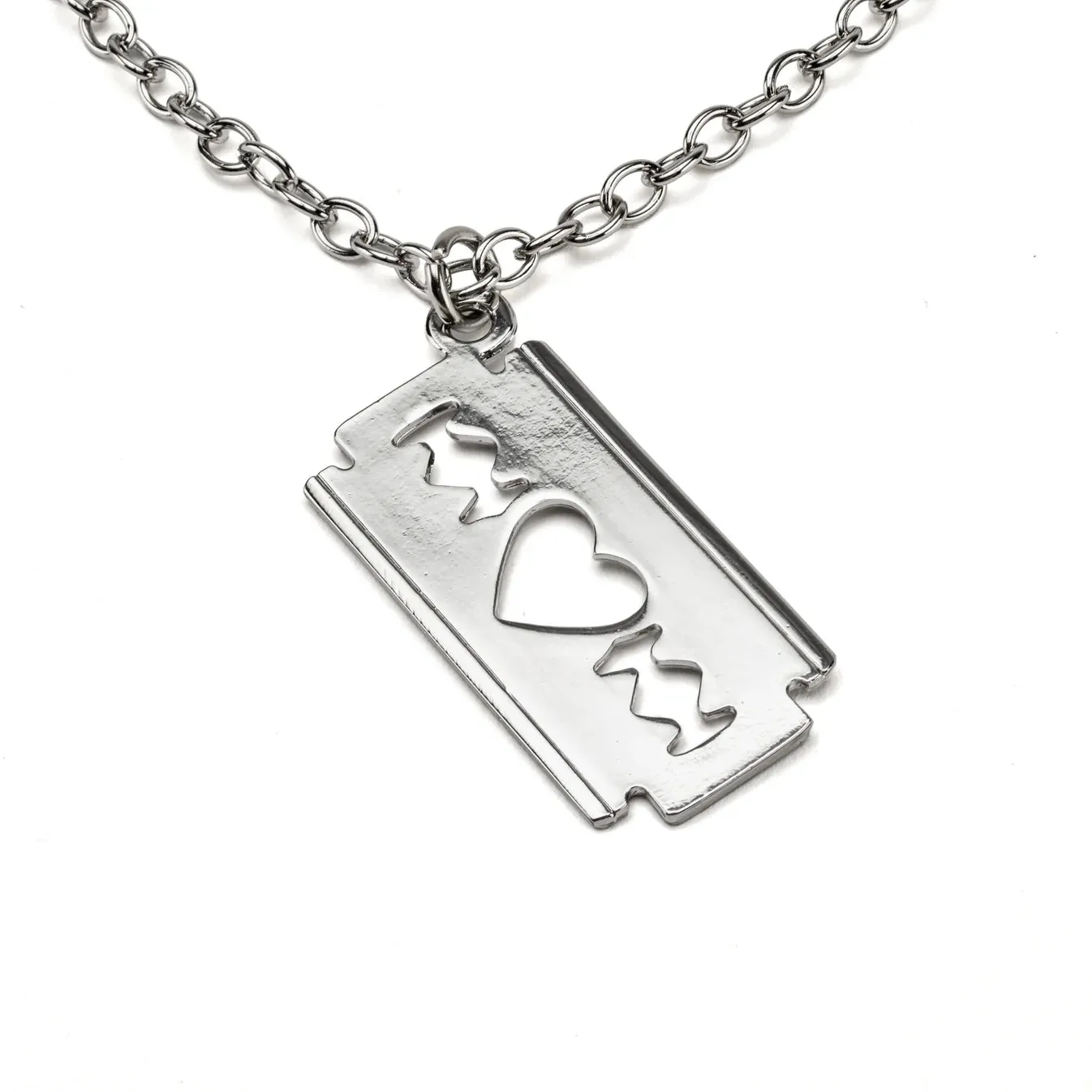 Wicked Designs Razor Pendant Necklace