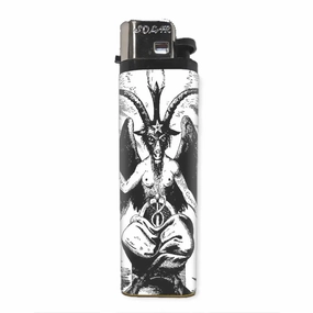 Wicked Supplies Charming Accents Baphomet Goat Basic Lighter