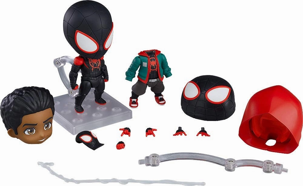 Role Playing Fish Replica Spider-Man: Into the Spider-Verse - Spider-Man (Miles Morales) - Nendoroid #1180-DX - Spider-Verse Edition, DX Ver. (Good Smile Company)