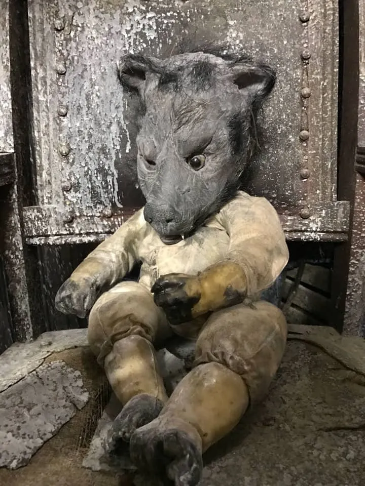 Forevermore Dolls Bear Ghoulish Accents