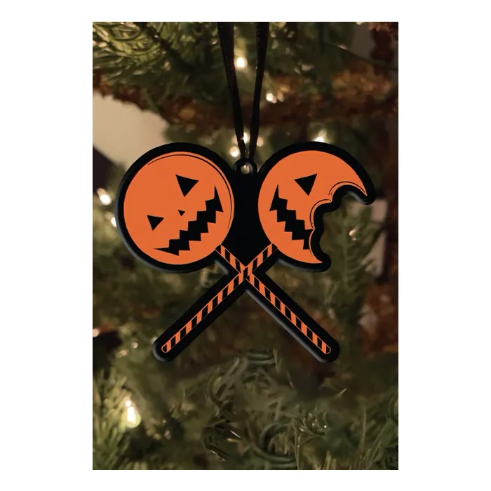Holiday Horrors - Trick r Treat Sam Lollipop Metal Ornament Whimsical Decor