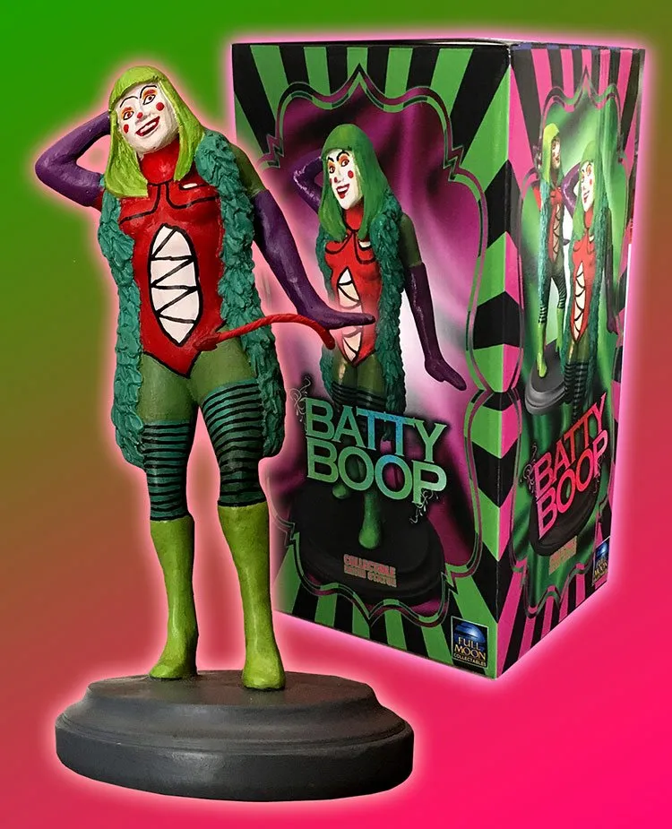 Batty Boop Resin Statue Charming Accents