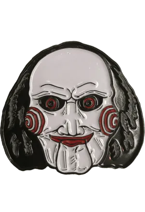 Saw Billy the Puppet Enamel Pin Scary Decor Playful Masks