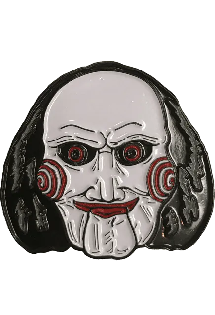Saw Billy the Puppet Enamel Pin Scary Decor Playful Masks