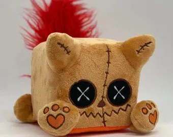 Whimsical designs Charming Crafts Squaredy Cats - Tricky Plush