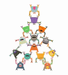 Stacking Monsters Mountain Formation Remote control