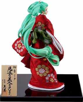 Character Vocal Series 01 Hatsune Miku Hatsune Miku Beauty Looking Back Miku Ver. -Kyugetsu Collaboration Japanese Doll- 1/7 Scale Figure Anime Product Stone Statue