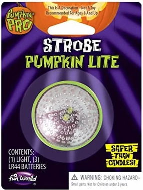 Strobe Pumpkin Lite Haunted Party