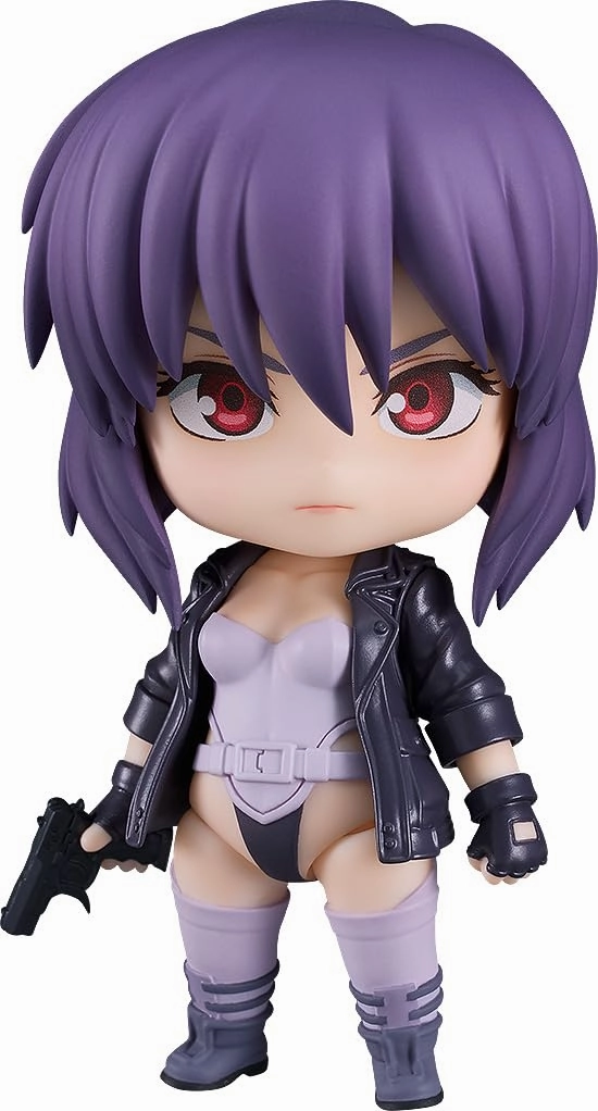 Nendoroid "Ghost in the Shell STAND ALONE COMPLEX" Kusanagi Motoko S.A.C. Ver. YouTube Background Cartoonish Design