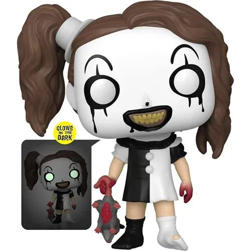 Terrifier Little Pale Girl Glow-in-the-Dark Funko Pop! Vinyl Figure #1749 - Specialty Series Wicked Treats Mysterious Props