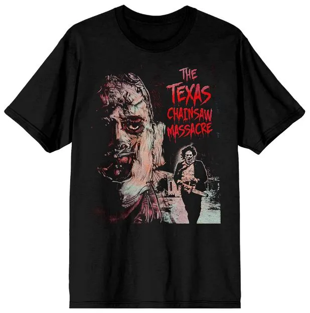 TEXAS CHAINSAW MASSACRE LEATHERFACE UNISEX TEE Monster Treats Playful Designs