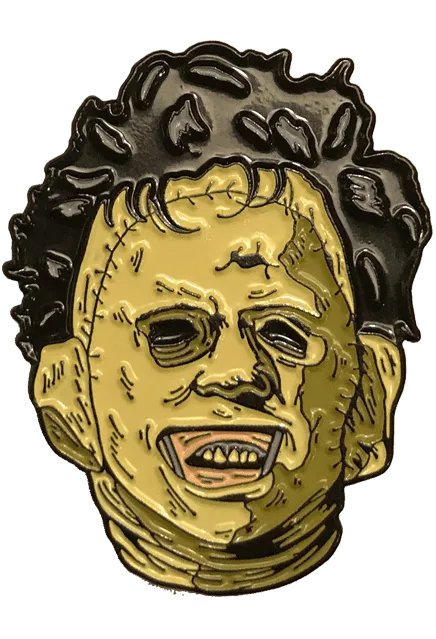 The Texas Chainsaw Massacre - Leatherface Killer Enamel Pin Playful Displays Ghostly Props