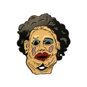 The Texas Chainsaw Massacre - Leatherface Pretty Woman Enamel Pin Haunted Decor
