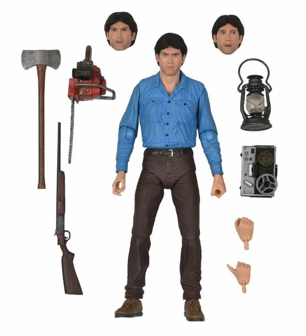 The Evil Dead 40th Anniversary Ultimate Ash Williams Figure Charming Party Wicked Party