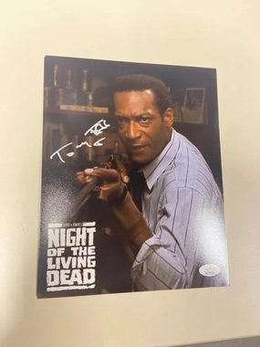 Enchanting Ornaments Tony Todd Autographed Night of the Living Dead 8x10 Print