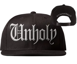 Unholy - Snapback Hat Essential Style Low Maintenance