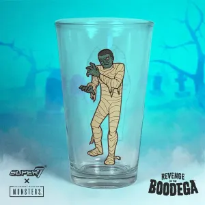 Creepy Lights Playful Decor Universal Monsters Drinkware - Mummy Pint Glass