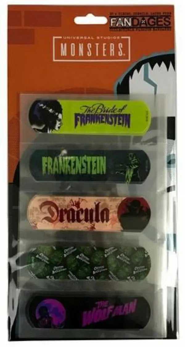 Universal Monsters - Fandages Collectible Fashion Bandages Whimsical Party
