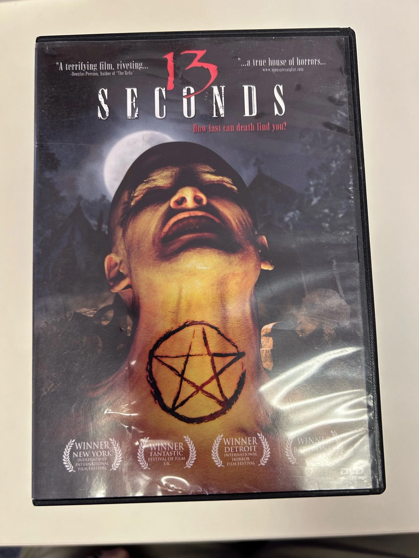USED - 13 Seconds DVD Creepy Accents Creepy Decorations