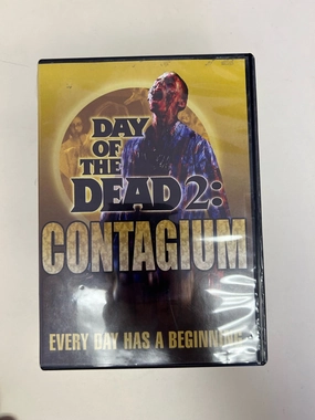 USED - Day Of The Dead 2: Contagium DVD Mysterious Accents Creepy Props
