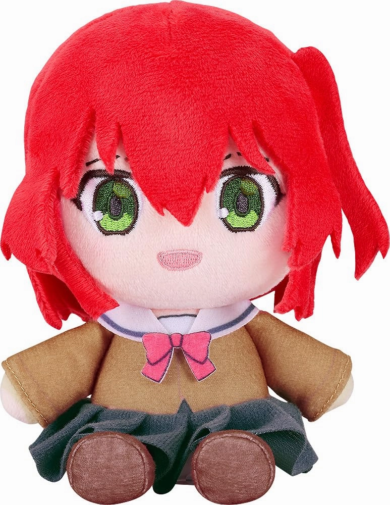 Valentine Gift High Quality "Bocchi the Rock!" Plushie with Kessoku Band Carrying Case Kita Ikuyo
