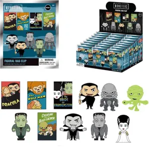 Universal Monsters Series 2 3D Foam Bag Clip Ghostly Party