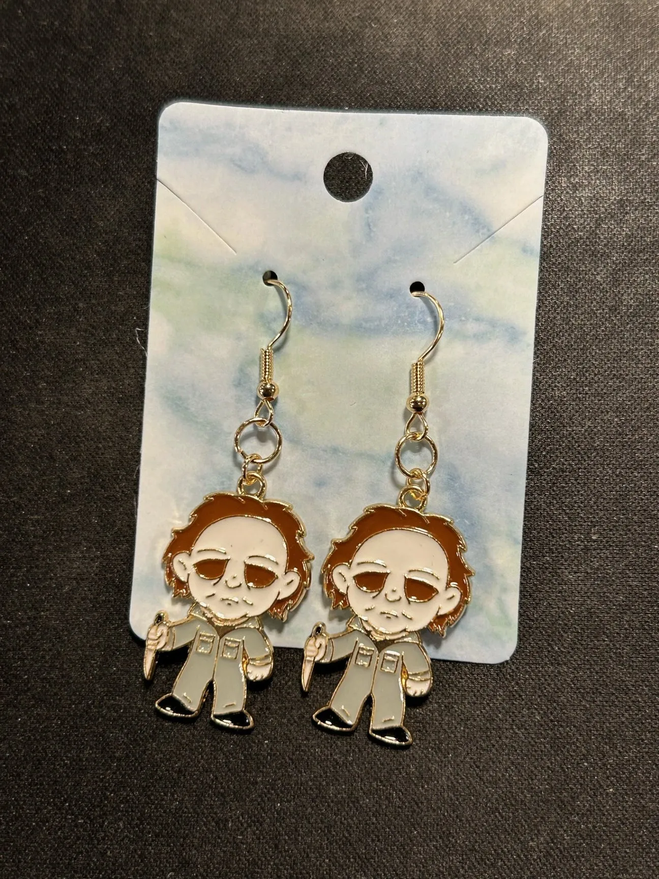 Michael Myers Full Body Earrings Ghoulish Props