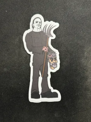 Myers 5 Sticker Ghoulish Displays Ghoulish Decor
