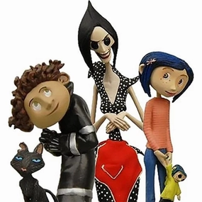 Wicked Decor Mysterious Ornaments CORALINE ?C PVC MINI-FIGURES - 'BEST OF?? 3PC SET