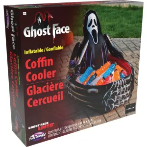 Mystical Designs Ghost Face Inflatable Coffin Cooler
