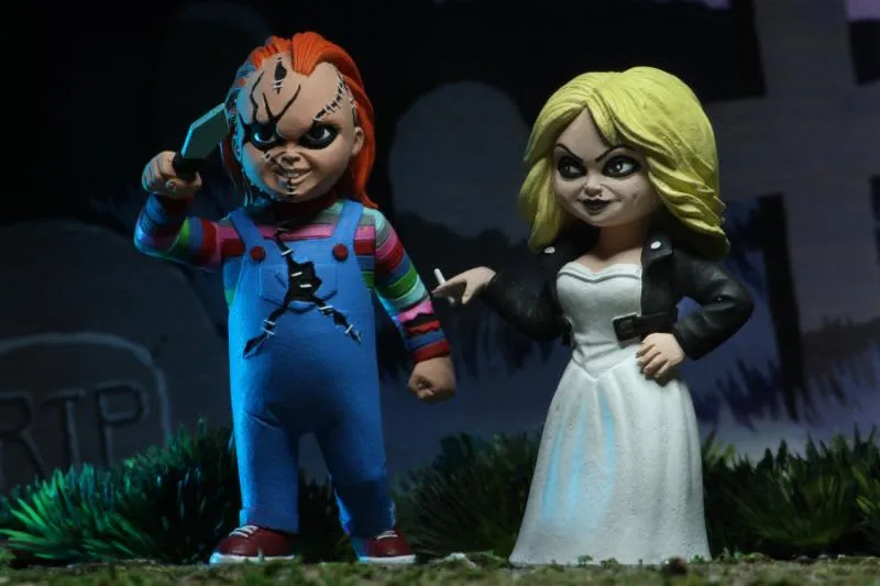 Monster Designs Toony Terrors - 6" Action Figures - Bride of Chucky 2 Pack